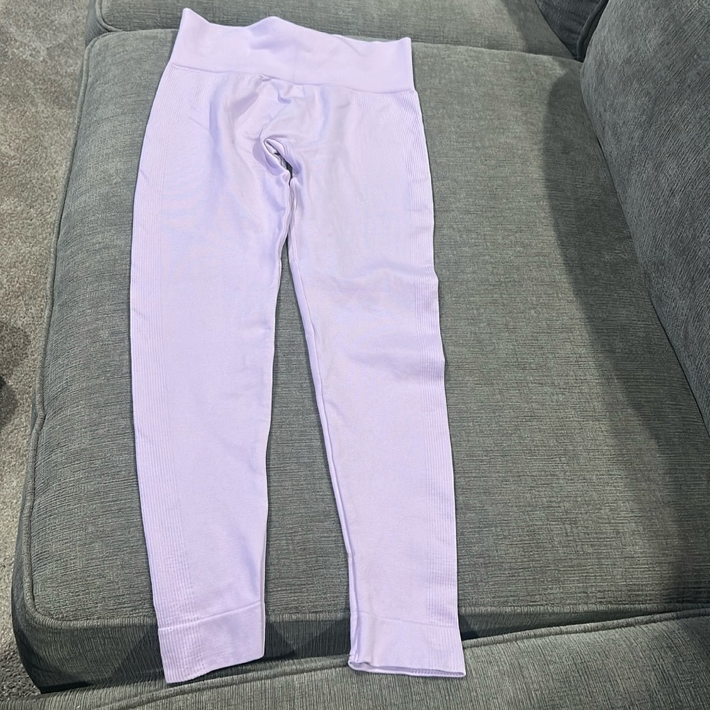 Set Active lavender leggings size small